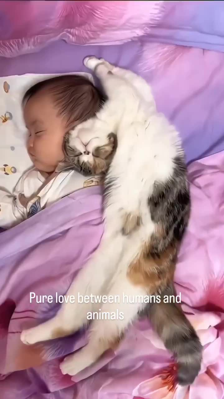 senangnya liat kelakuan hewan peliharaan Dan juga anak kecil