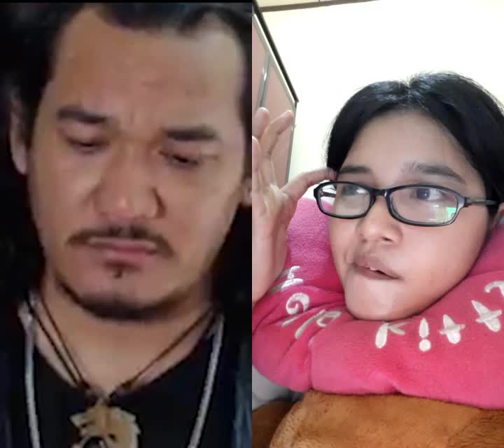 dinasehati koq malah lenyeh2 dah nih orang ???