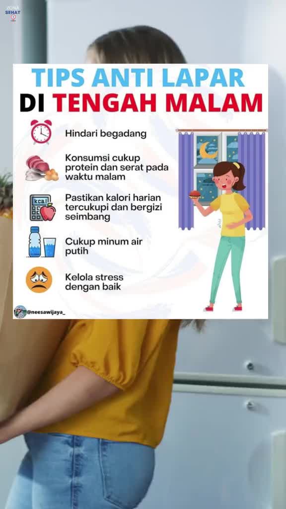 tips anti lapar di tengah malam