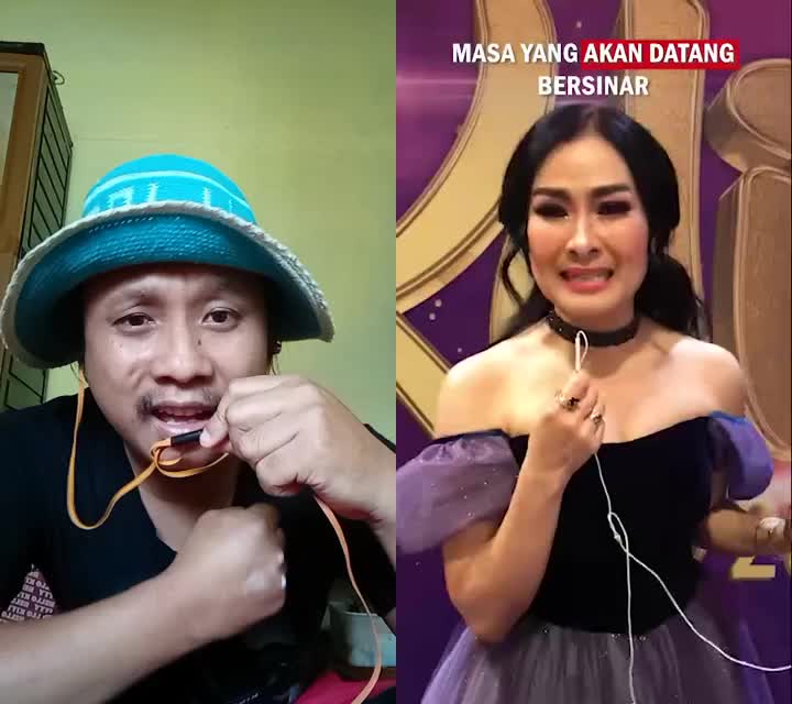 duet bareng mamah Iis Dahlia hehe
