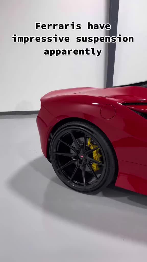 ferrari suspension