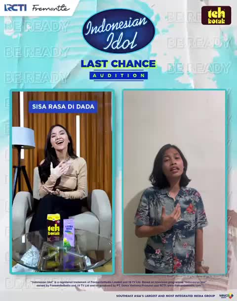 IDOL_XII SEPTI SABRIANI SAPUTRI 23 Tahun JAKARTA Mahalini_Sisa Rasa