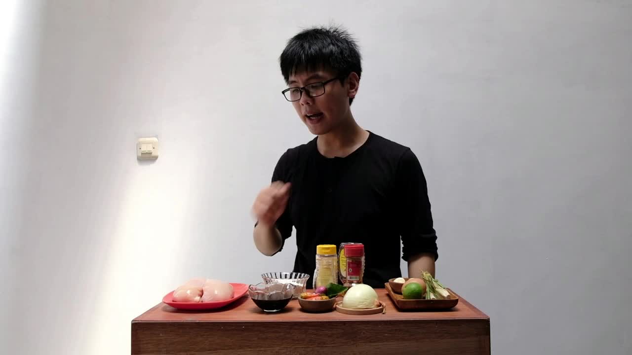 Frans Kumara/25/Bekasi - Chicken Karage with Soy and Honey Reduction Sauce & Sambal Matah #onlineauditionmci8