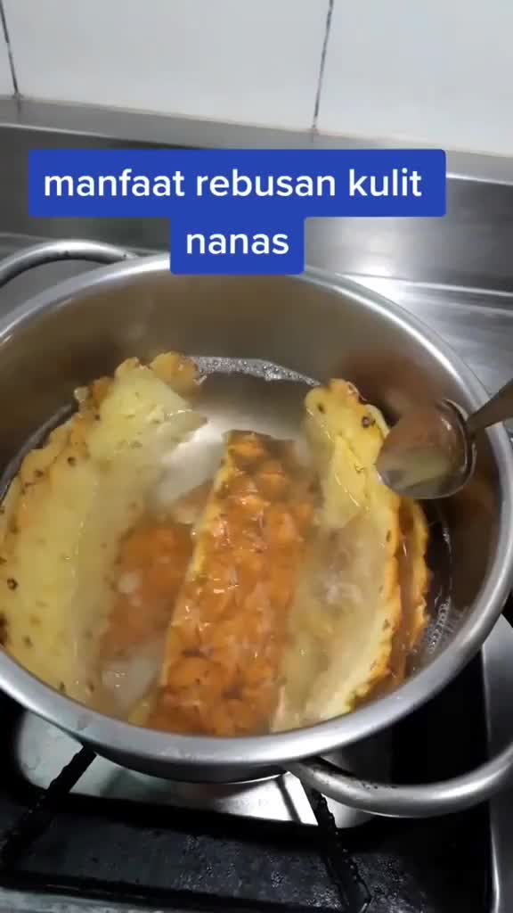 manfaat rebusan kulit nanas