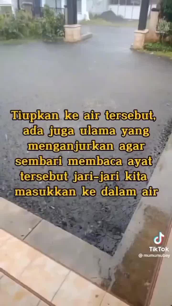 Tapi bukan air ujan di Jakarta yaa. ujannya mengandung karbon soalnya