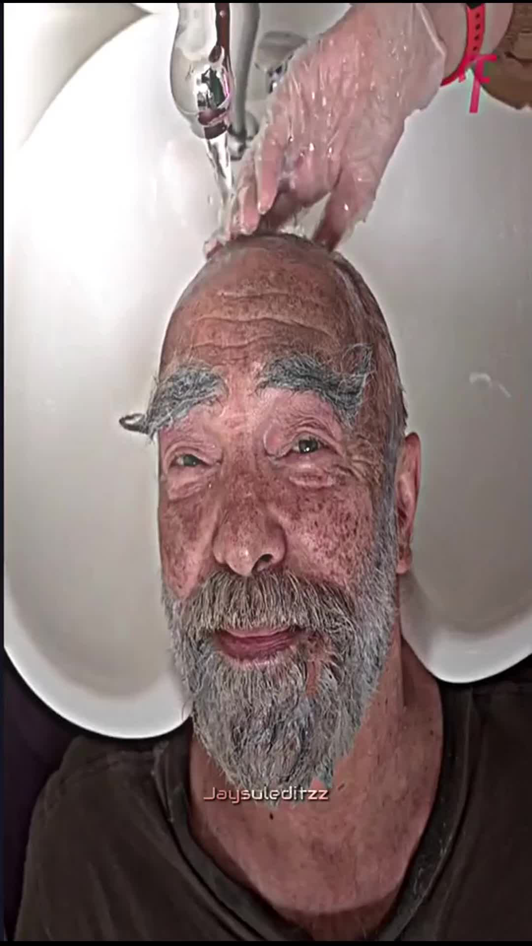 FROM HOMELESS OLD MAN TO HANDSOME FIANCE