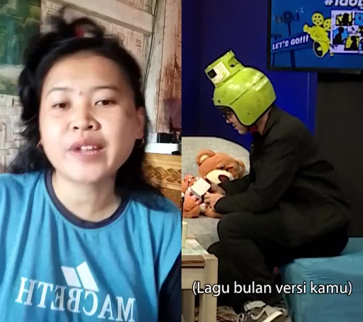 lagi bulan versi aku,bulan purnama nih