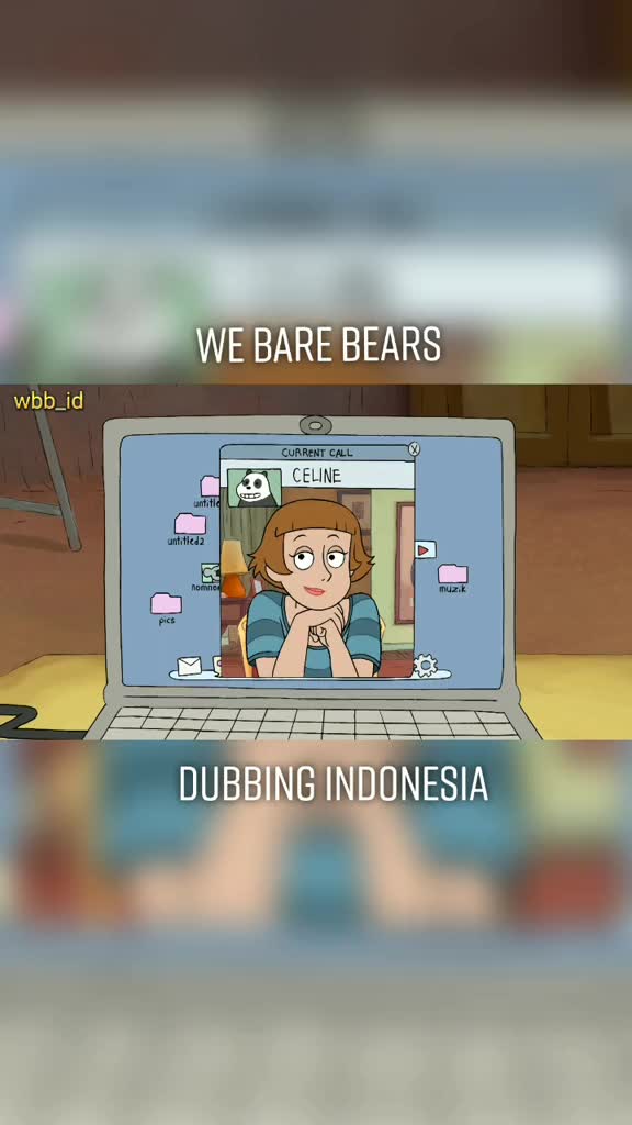 We bare bears dubbing Indonesia