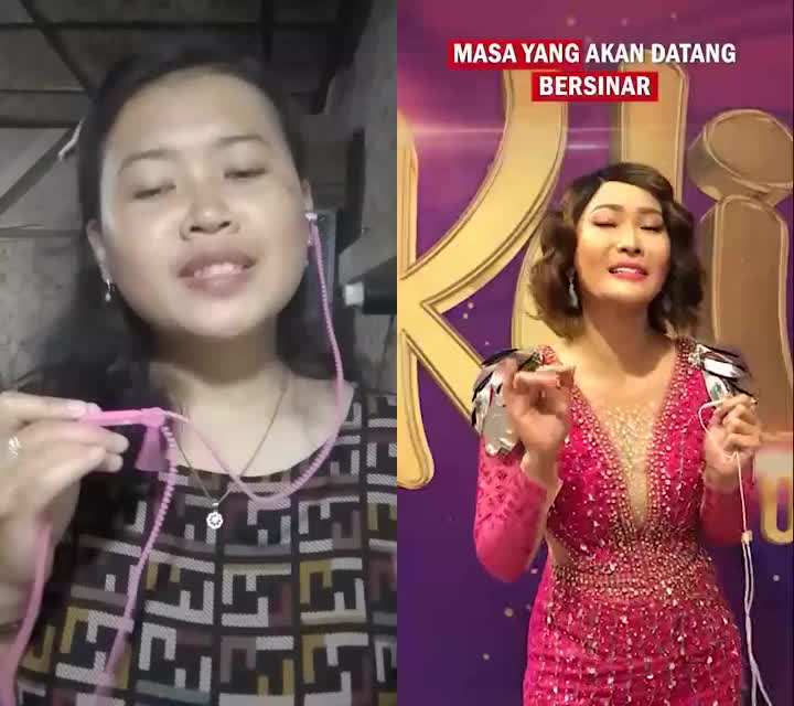 meraih bintang bersama bunda Inul Daratista #popcornduetchallenge