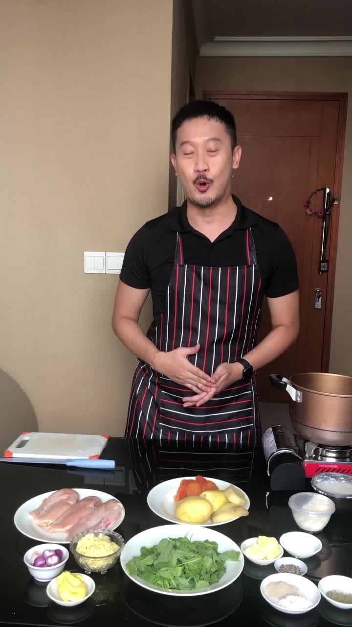 #onlineauditionmci8 chicken Roulade with BlackPepper Sauce