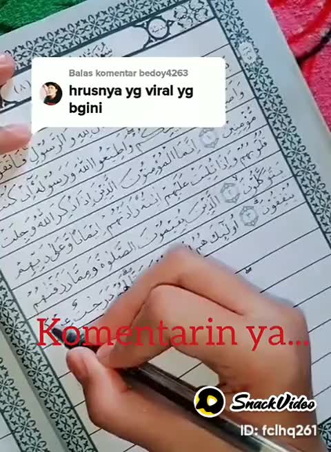 lanjutkan bakat mu nak