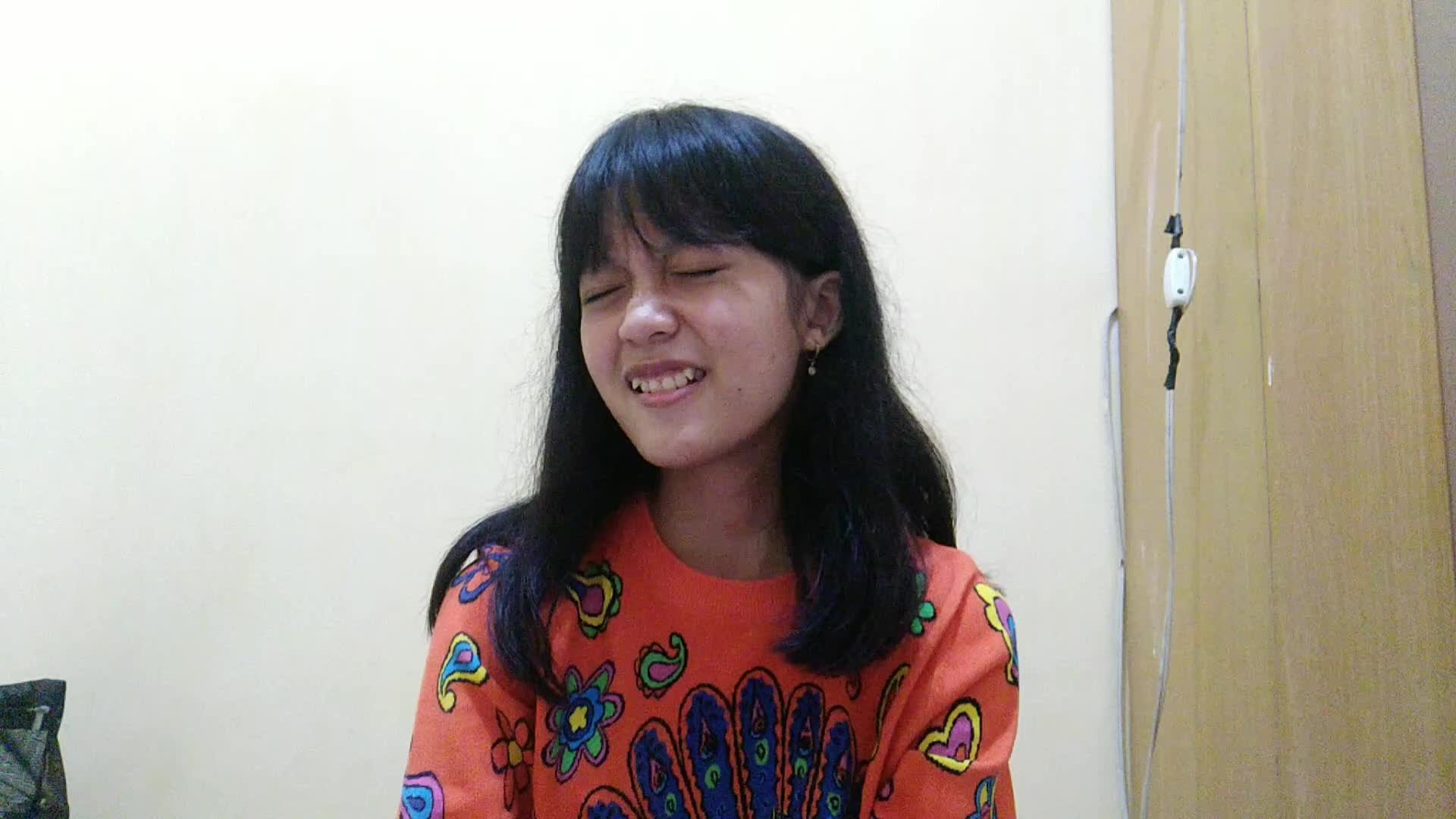 Ghea Indrawari - Rasa Cinta Ini ( Cover by Angeline ) Fighting! Good Luck!