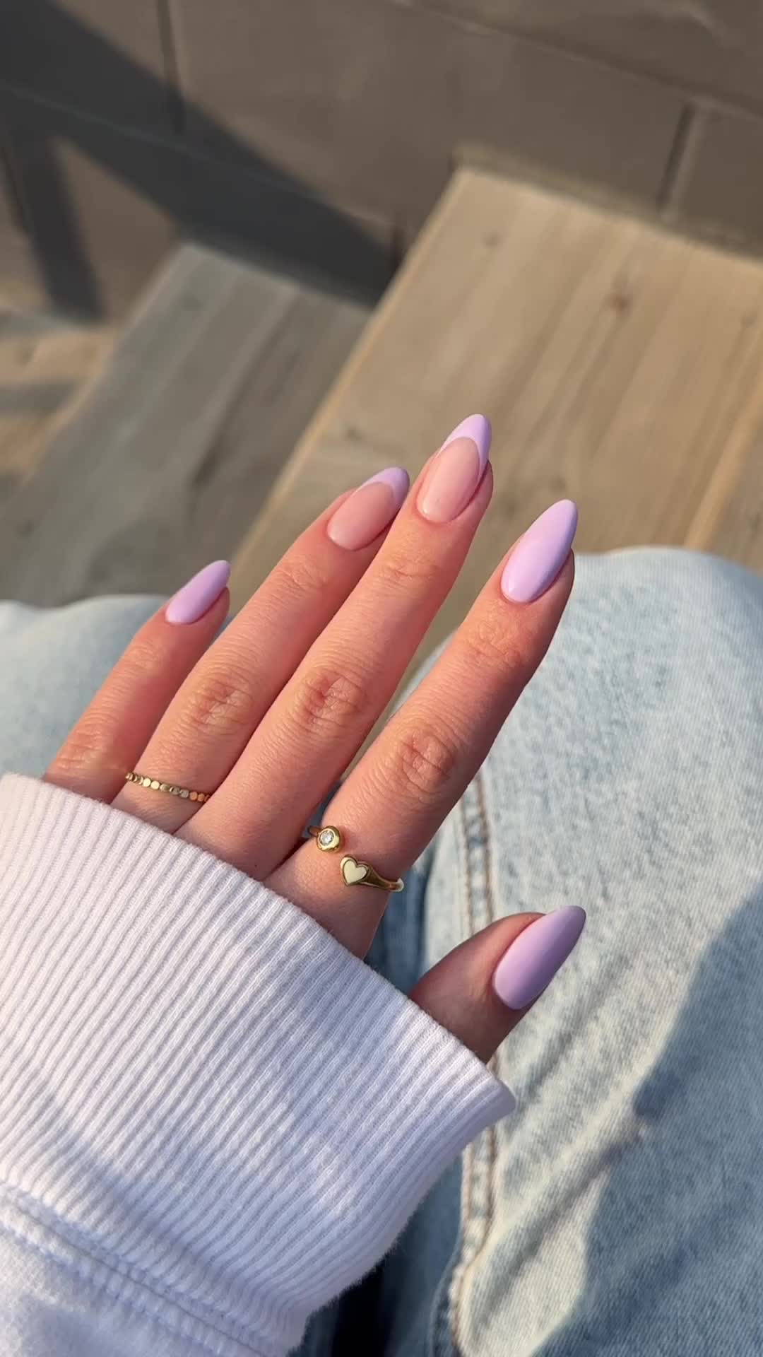 Pastel lavender nail art inspiration