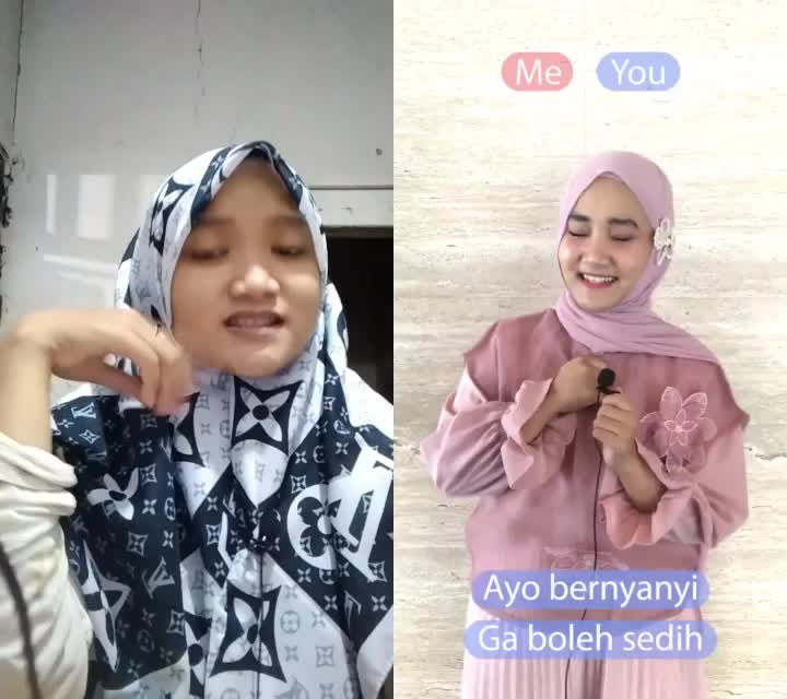 Khomzah Oktaviana, duetin bareng kak Fatin🥰
