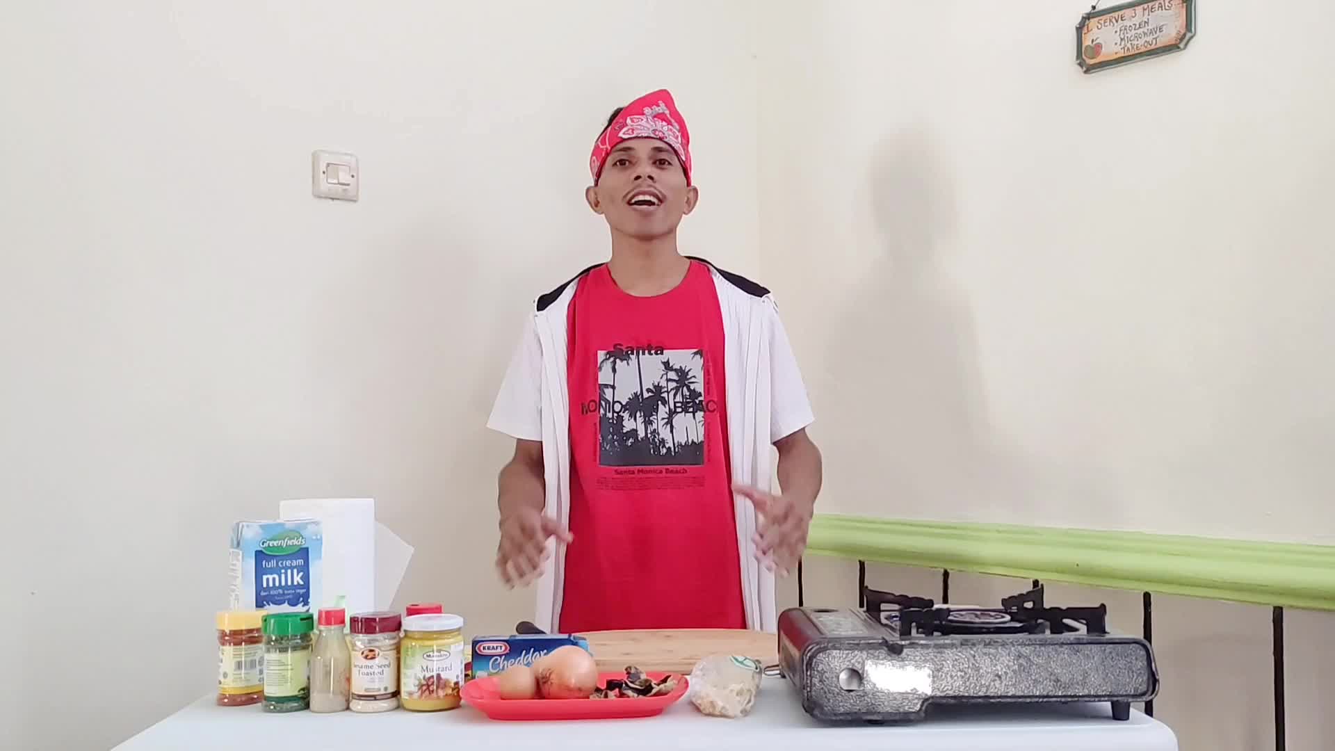 Burger egg roll with enoky mayones saus.      #onlineauditionMCI8