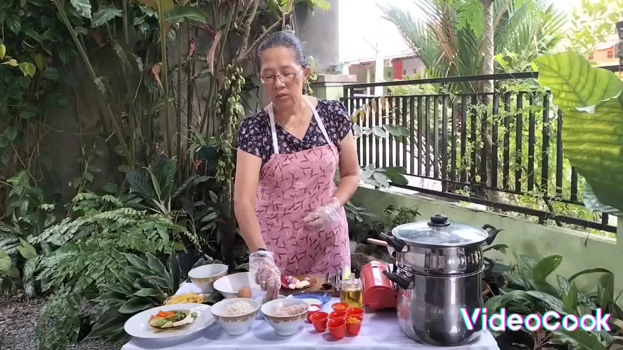 Rolade Ikan Patin dengan Jamur Tiram Saus Tempuyak, ibu Eny Kota Banjarbaru 