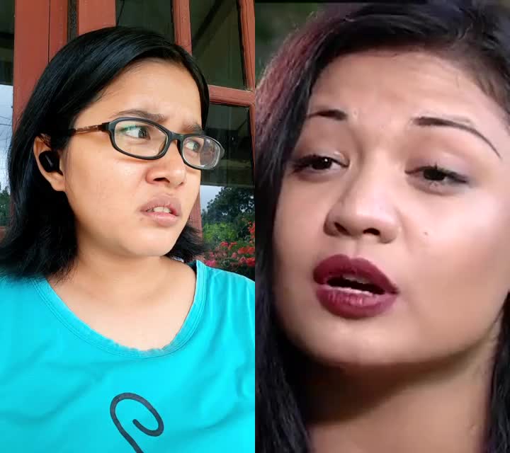 masalahnya aku baru siap konser, baru pulang aku hari ini, kau tanyak2 yg aku gak tau, agh... Nahh kan.. Mpok Sarah kena omel 🤣
