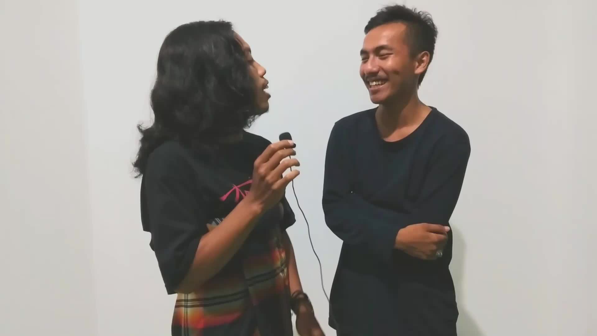 M Khoirulloh Muharrom dan Muzzammil_Yogyakarta_Audisi Online Duo Komedian