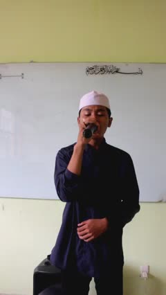 assalamu'alaikum perkenalkan nama saya Muhammad Zulviqor, umur saya 15 tahun, saya mengikuti audisi ini karena saya ingin menambah wawasan 