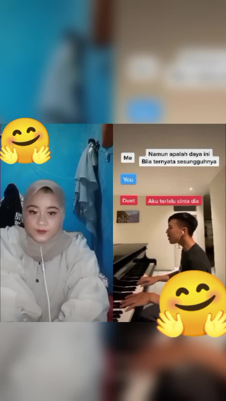 Duet Terlalu Cinta Rossa Bismillah semoga bisa nyanyi di panggung Indonesia idol