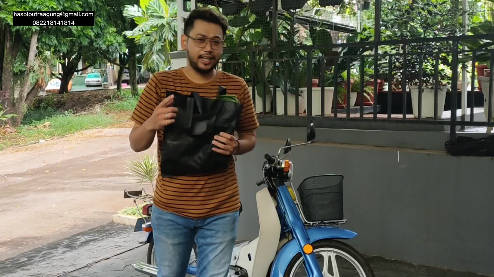 Ayam taliwang dengan sayur terong, Hasbi 28 Tahun, Bandung #onlineauditionmci8