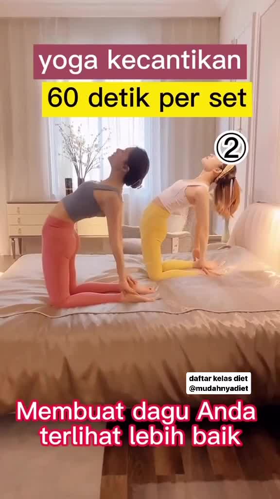 Biar tetap cantik cobain yoga ini