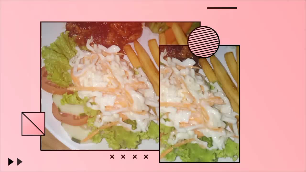 black paper chiken cop wiht chips #onlineauditionmci