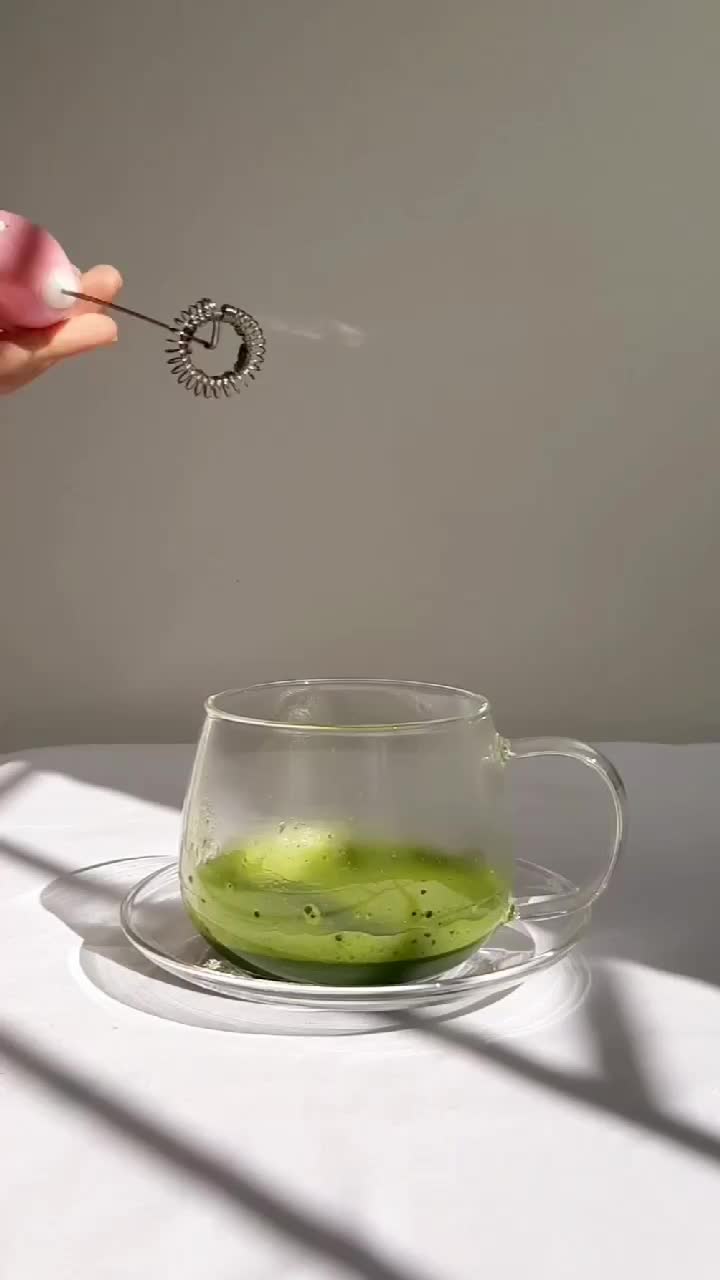 Matcha + vanilla🤤