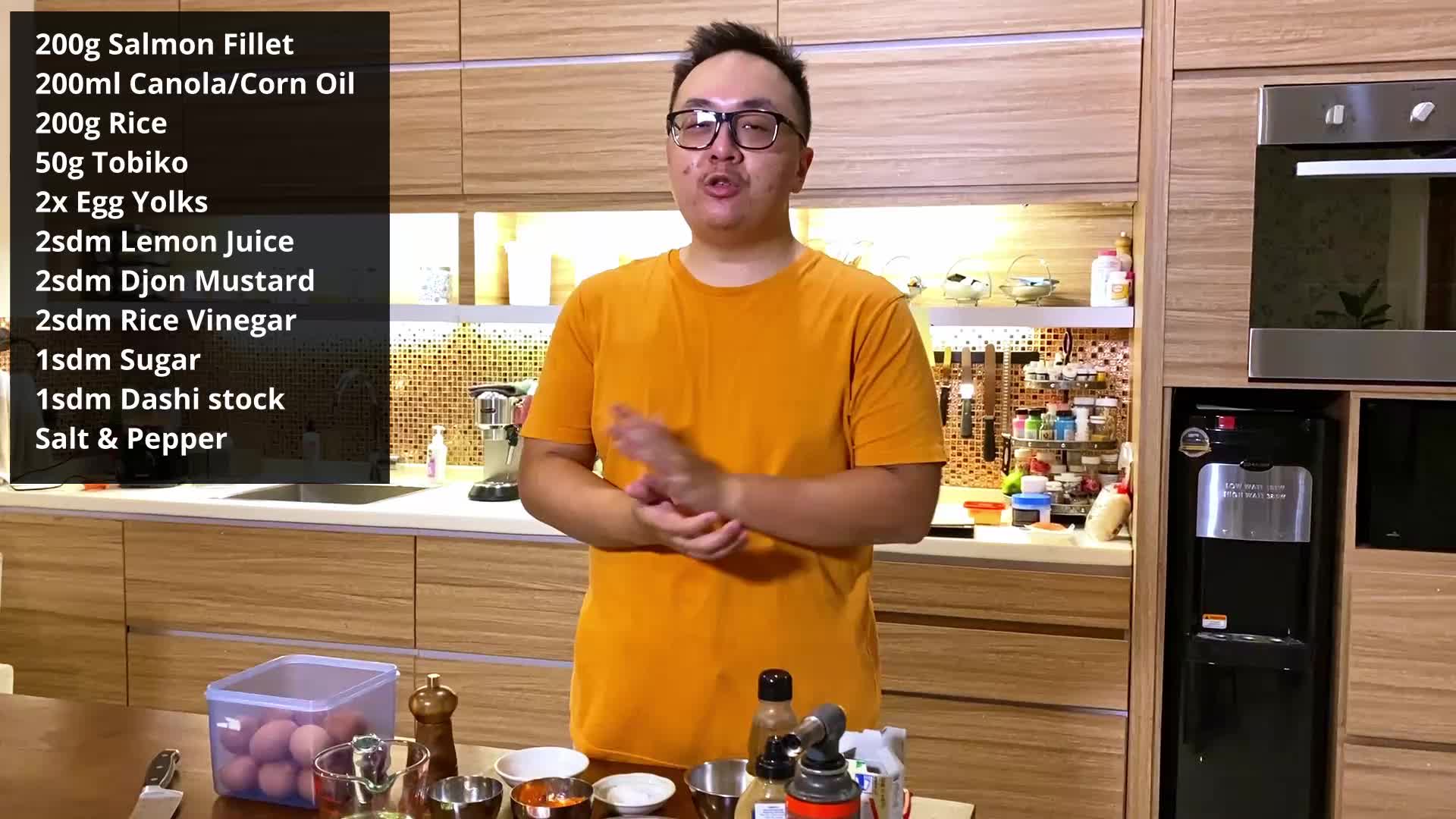 Salmon Mentai by Orange Chinese Guy #onlineauditionMCI9