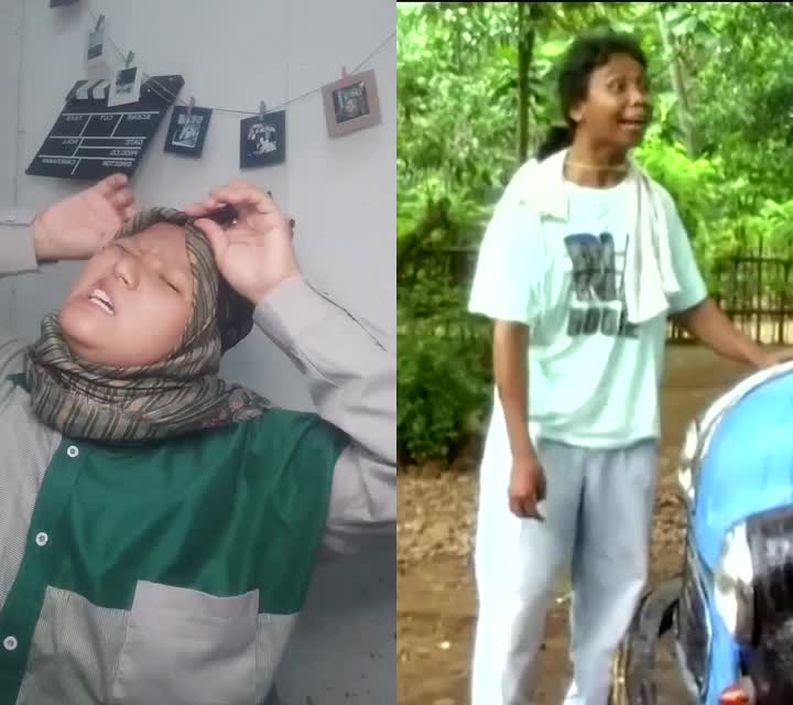 suaranya kaya petir slebew