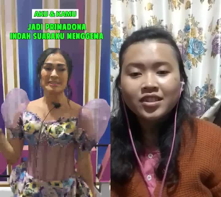 duet lagi bareng mmh Iis Dahlia, primadona Pantura challenge