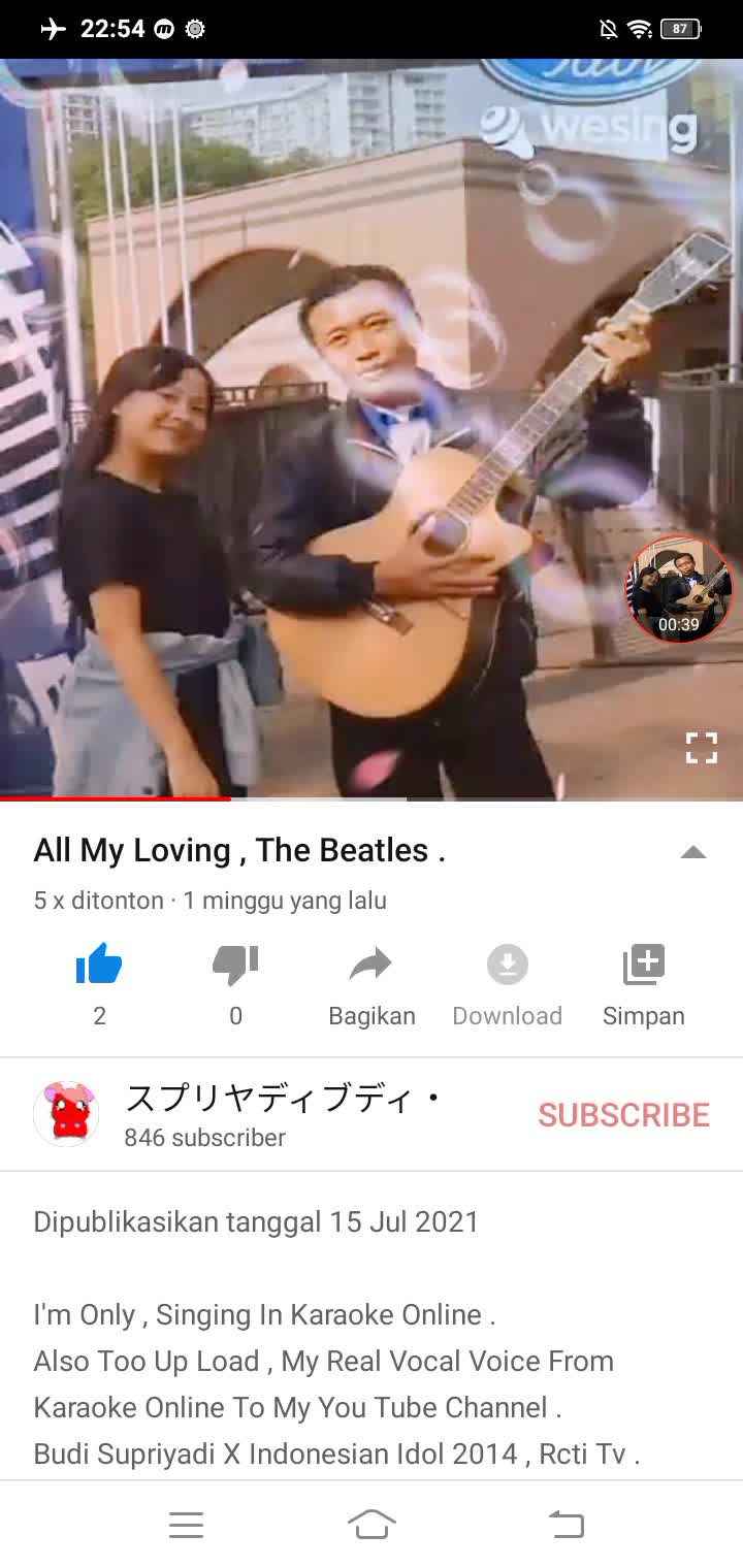 Real Vocal Voice : Budi Supriyadi Mantan Peserta Indonesian Idol 2014 , https://youtu.be/SGXFqJ-LVdw  jgn lpa 👍 & Subscribe . Xfactor2021