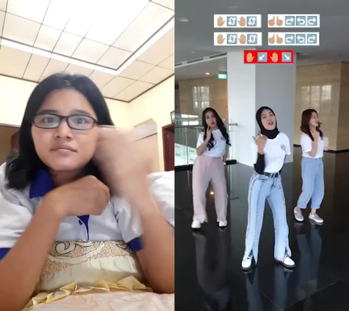goyang tangan ajah... 