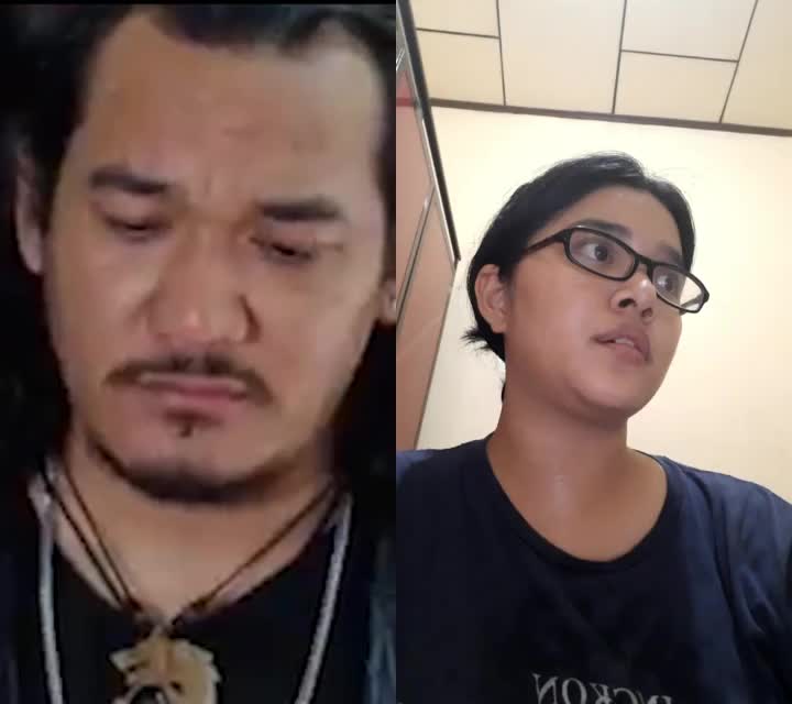 kau dengar itu jangan cuma hp mu itu aja kau pegang2