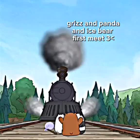 We bare bears pertama kali ketemu