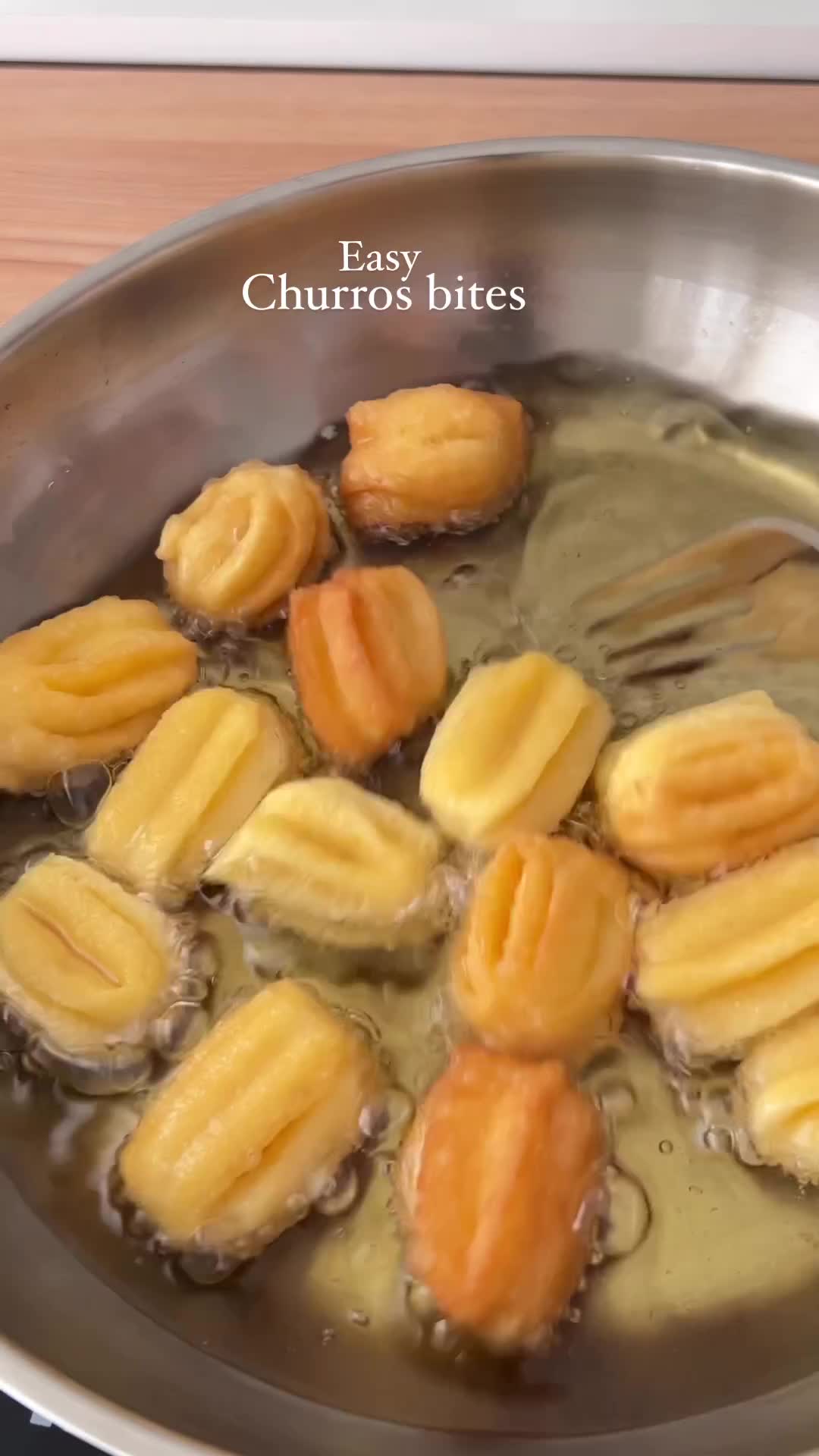cara gampang bikin churros bites!