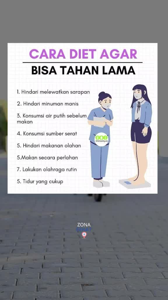 cara diet agar bisa tahan lama