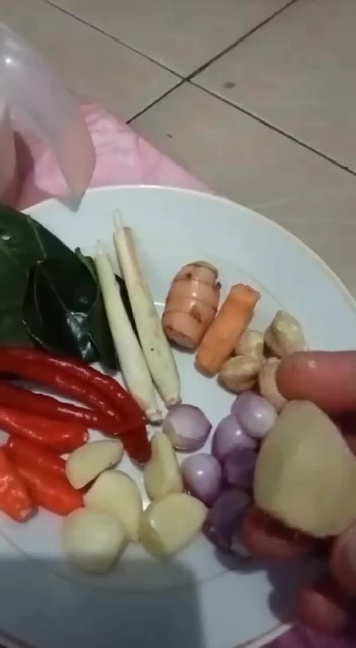 Membuat palung domba bumbu rempah