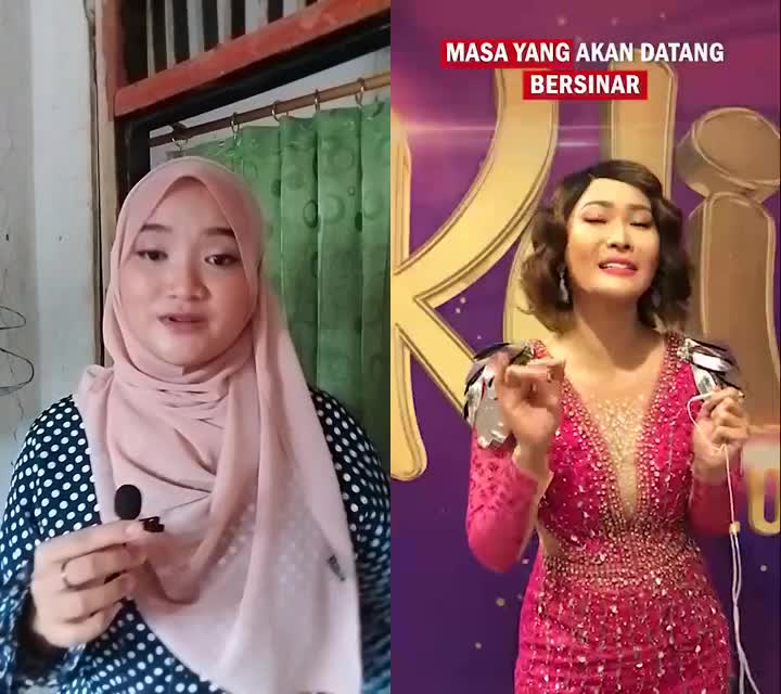Duet bareng Bunda Inul