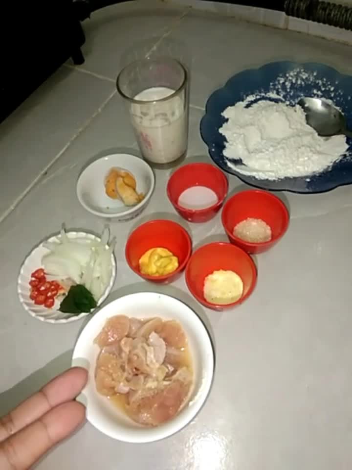 #onlineauditionmci8.Dani memasak CHICKEN WITH SALTED EGG SAUCE yang creamy dan melted di mulut mohon dukungan agar lolos tahap seleksi mci8.