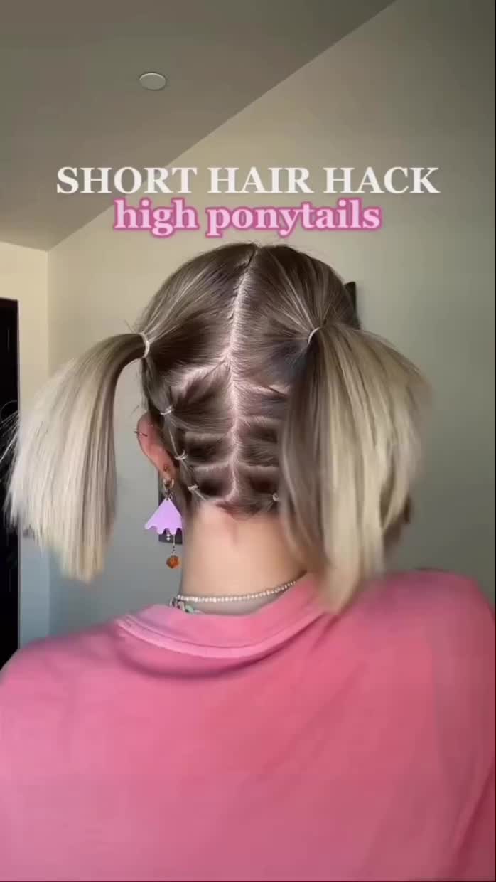 Hairstyle idea untuk rambut pendek niih
