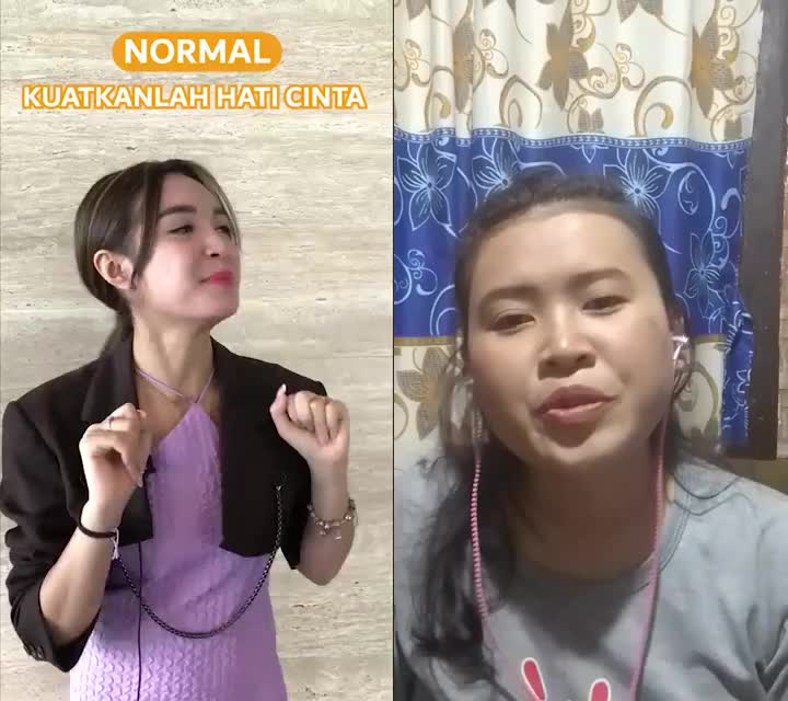 asik nih singing with Claudia 