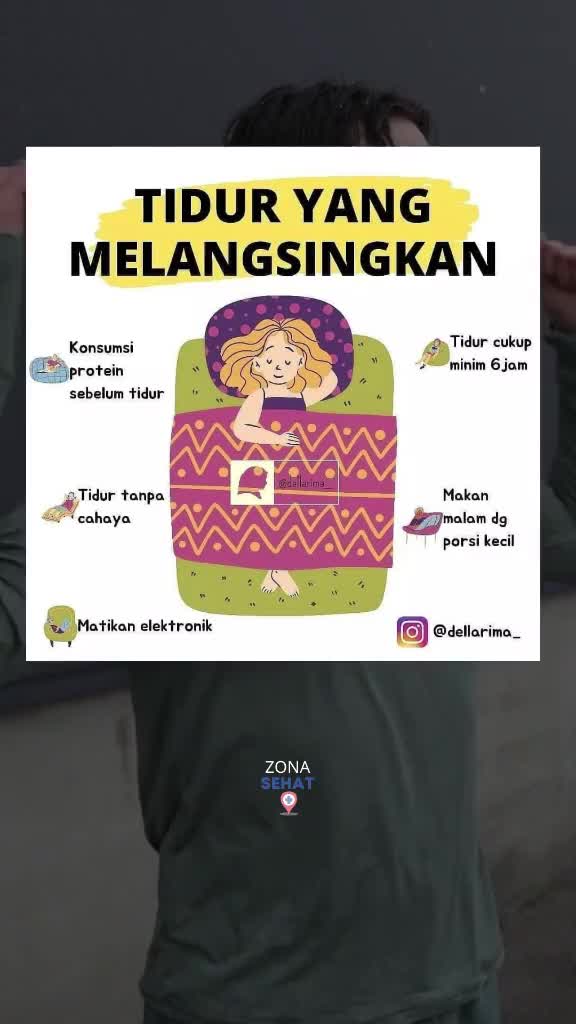 tidur yang bikin langsing