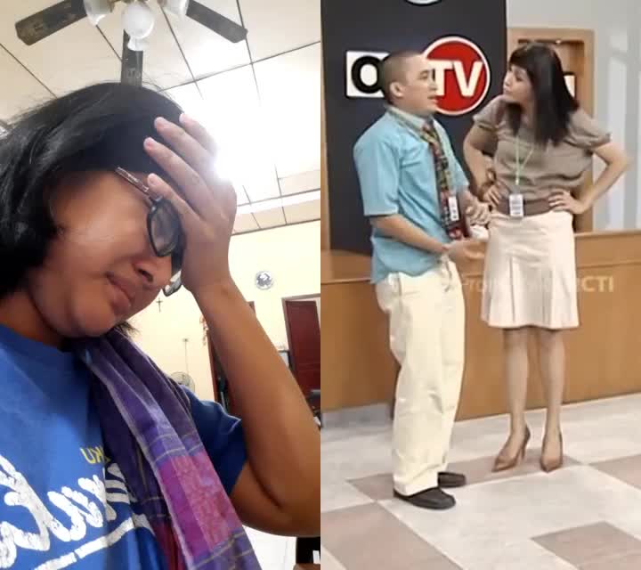 cuma goreng dua biji aja pun...