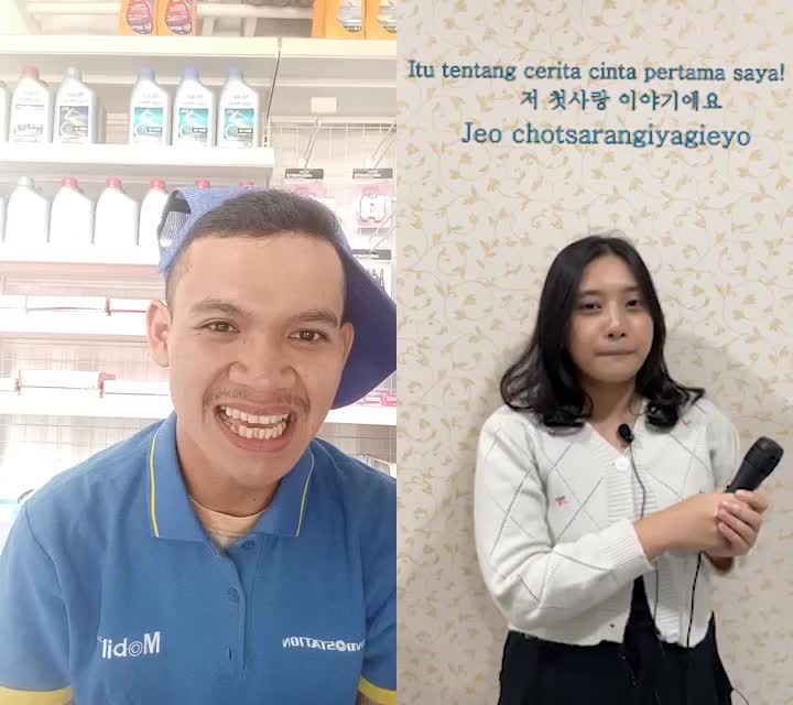 kebanyakan tinggal sama orang sunda jadi logat idolnya agak lain🤣🤣😂