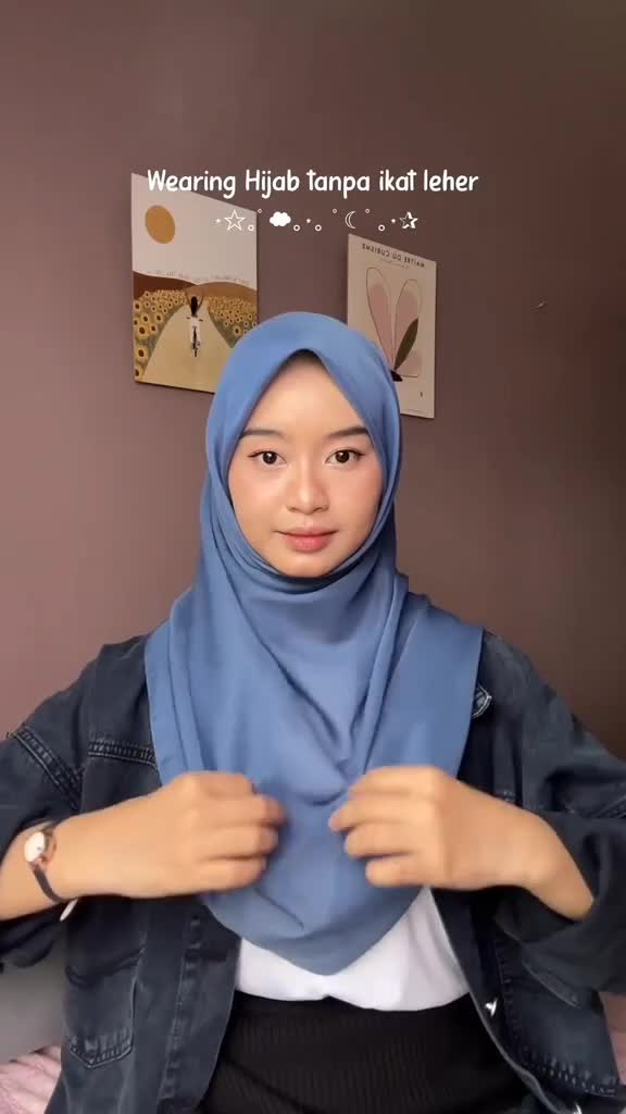 HIJAB CANTIK TANPA IKAT LEHER