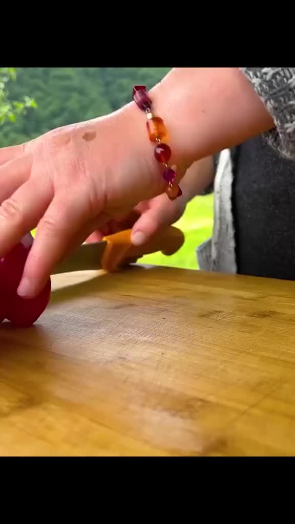 Grandma cooking multiple eggs