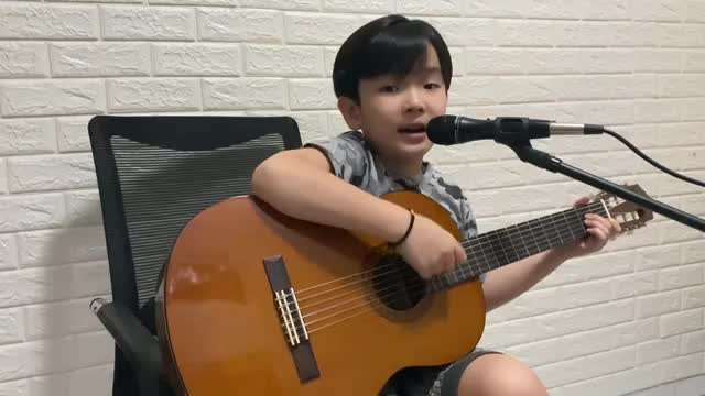 IGT 2022 , Nama : Lion Welvarend J , usia: 9 tahun , Talent : Menyanyi 