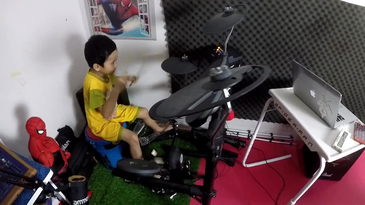 HALO-HALO BANDUNG - COKELAT DRUM COVER