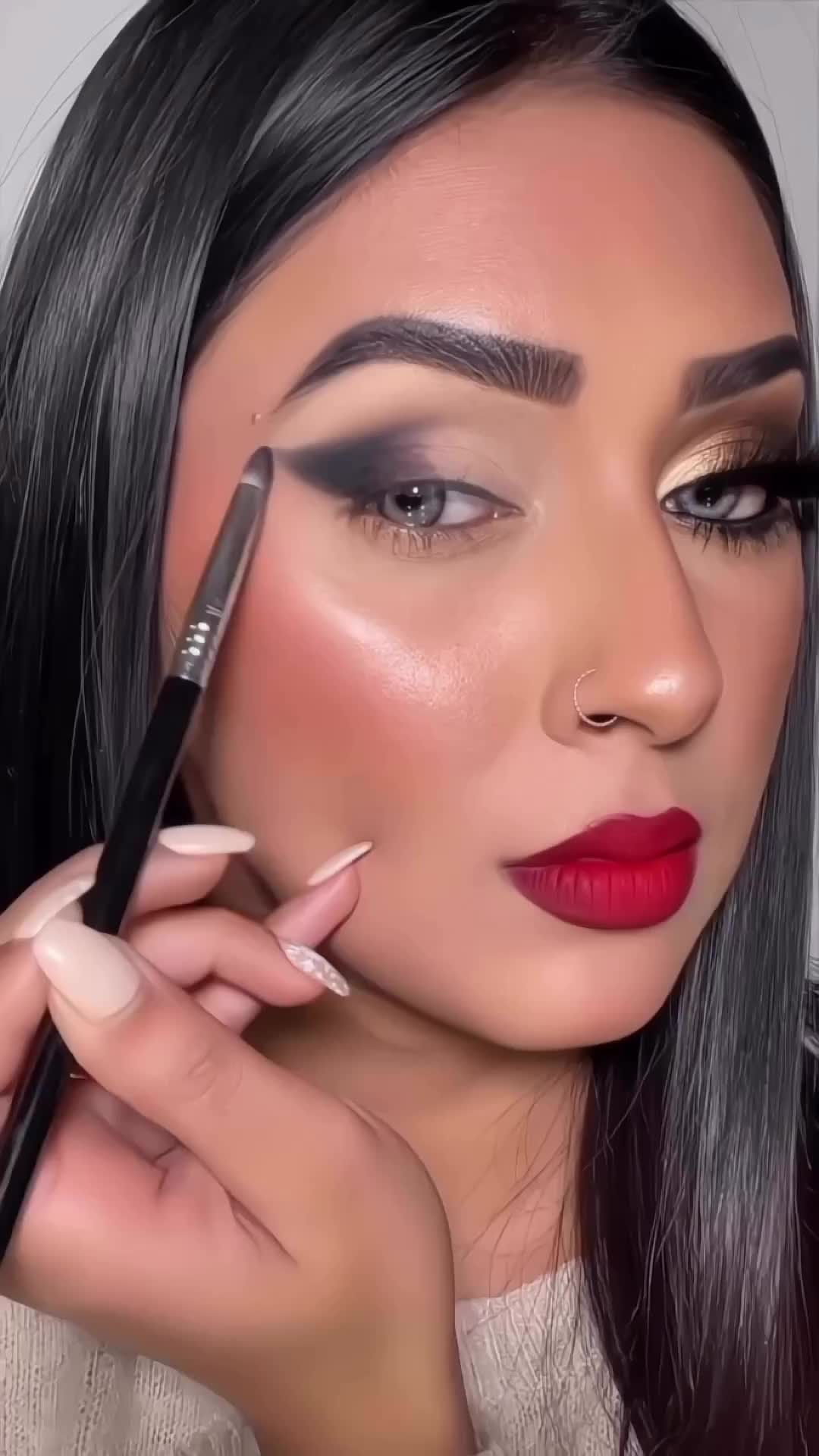 Tutorial make up glamour